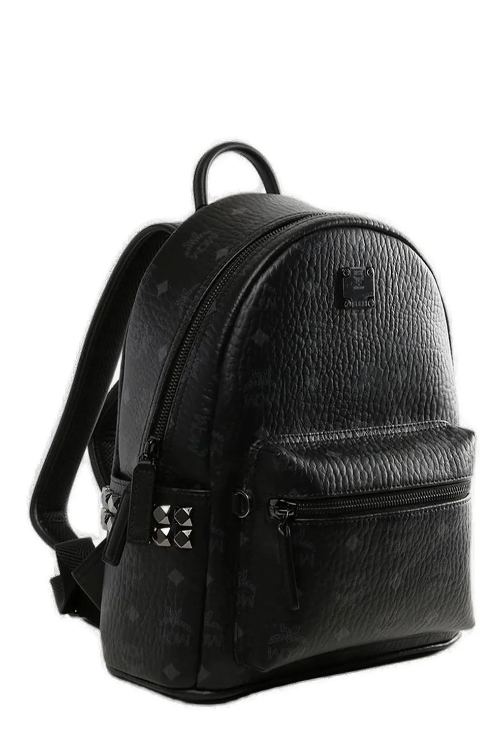 Mcm Stark Studded Mini Backpack