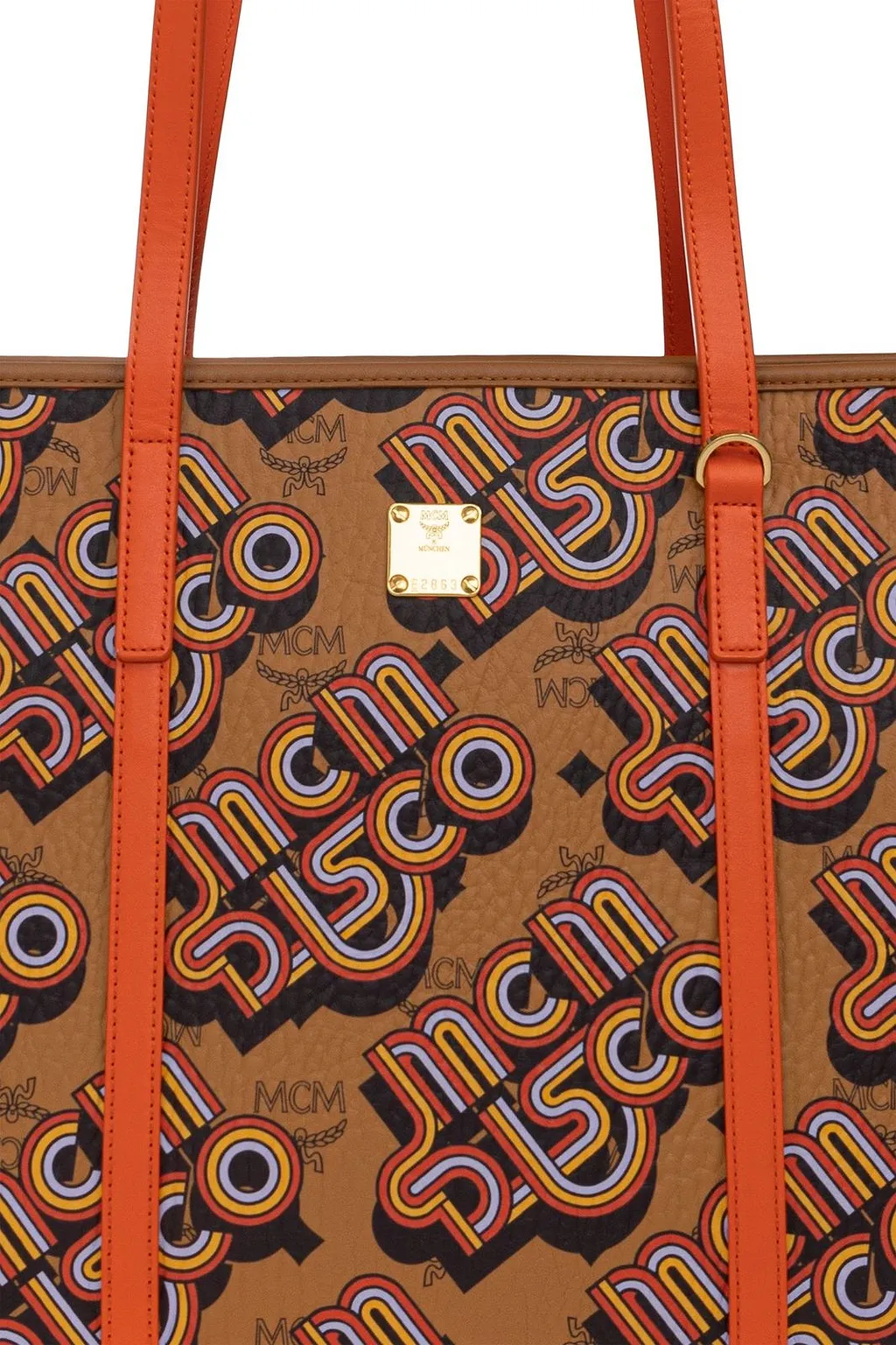 Mcm Toni Top-Zip Medium Shopper Bag