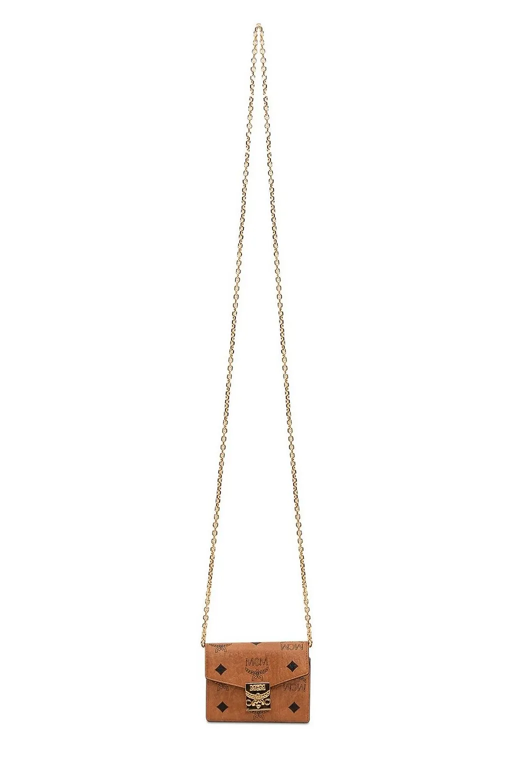Mcm Tracy Chain Card Wallet