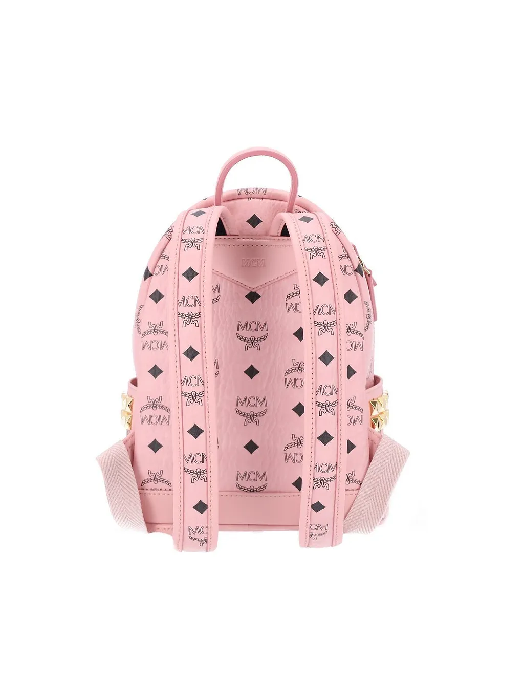 Mcm Visetos Studded Mini Backpack
