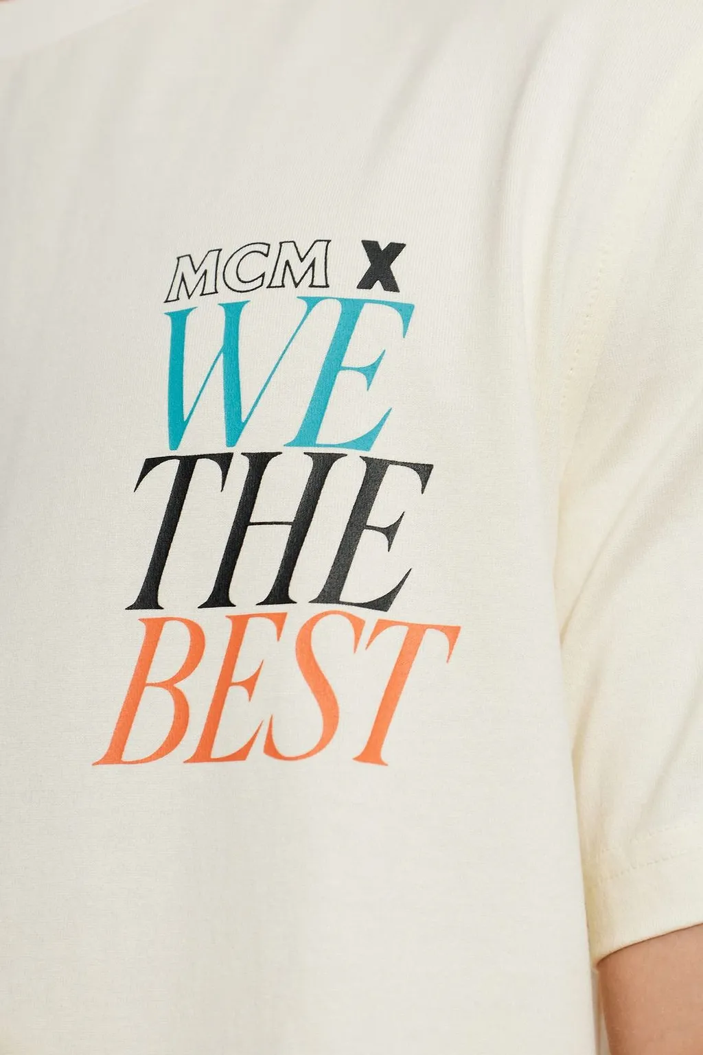 Mcm We The Best Print T-Shirt