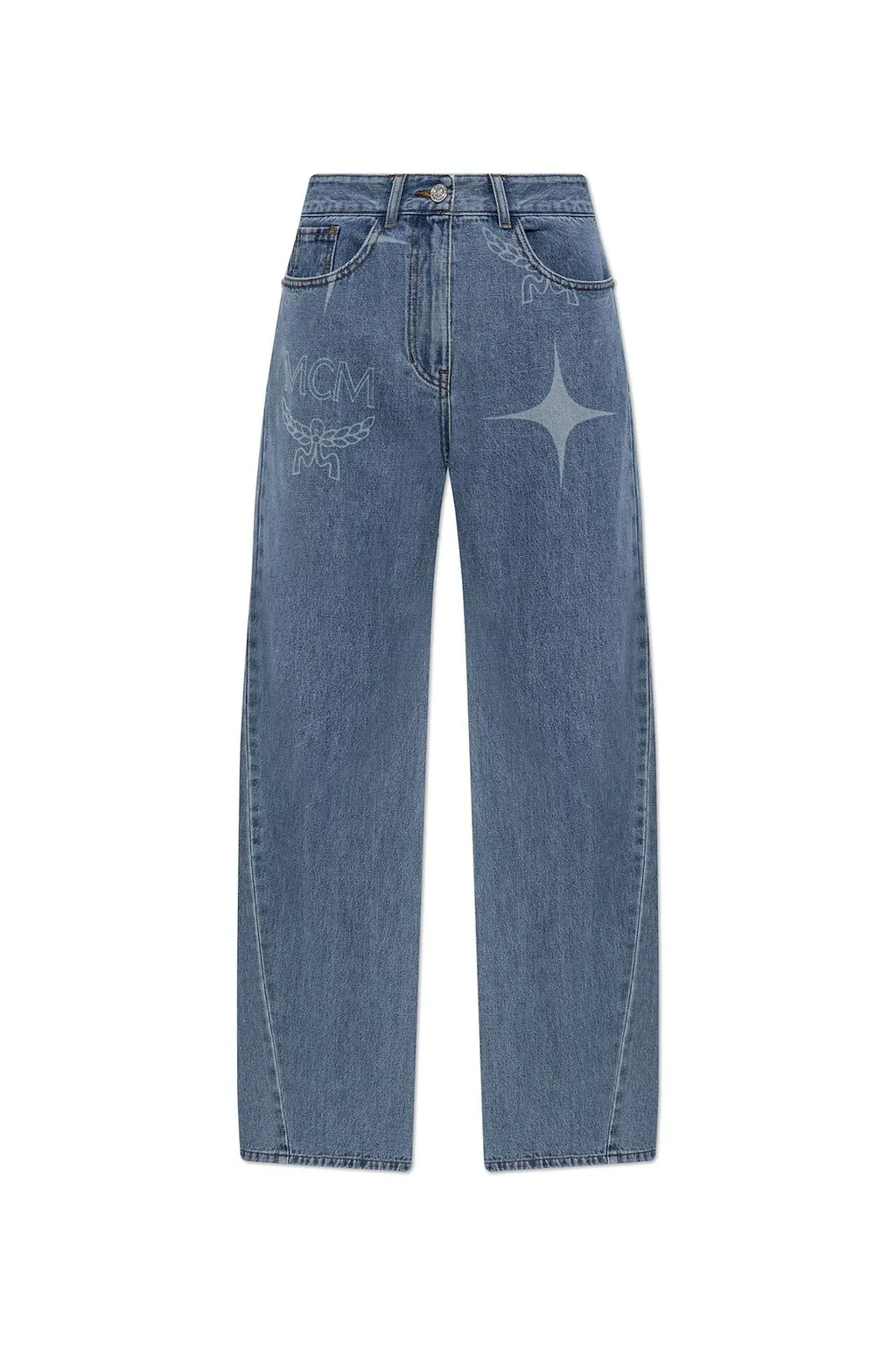 Mcm Wide Leg Jeans