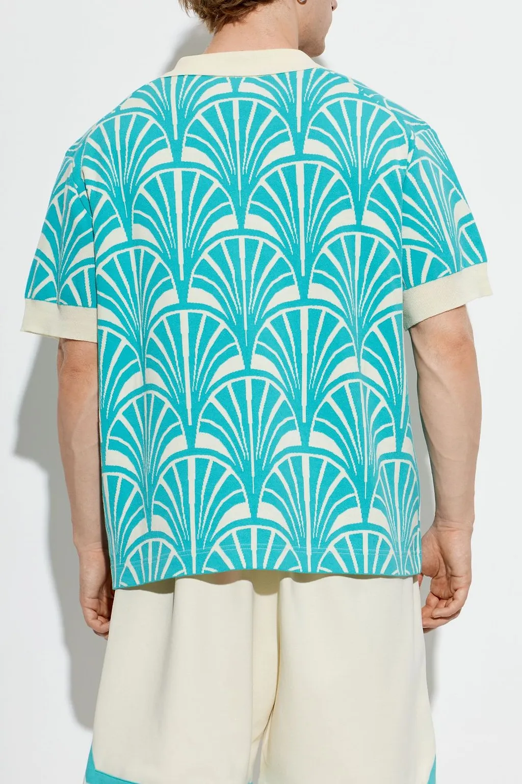 Mcm We The Best Patterned Polo Shirt