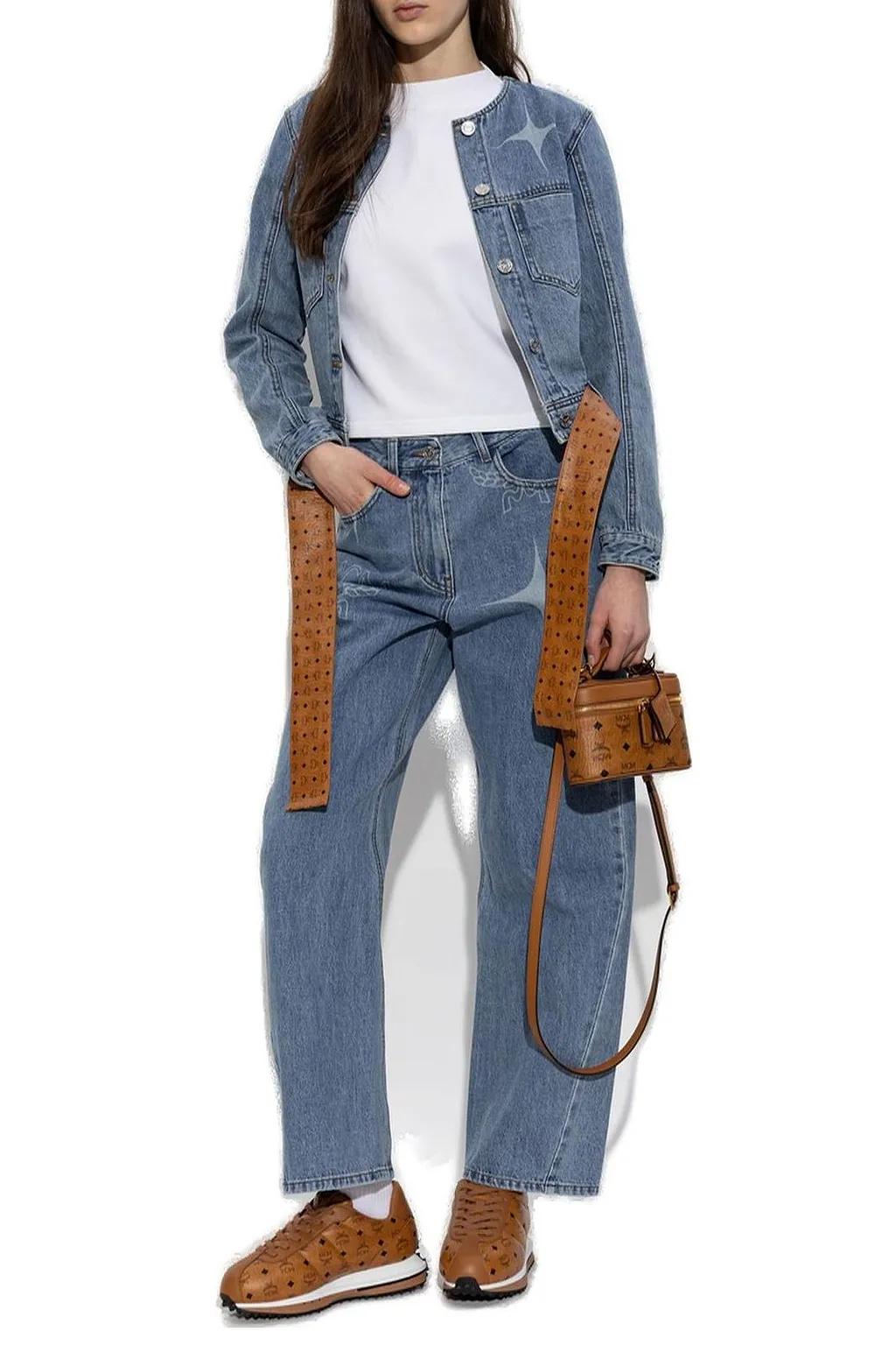 Mcm Wide Leg Jeans