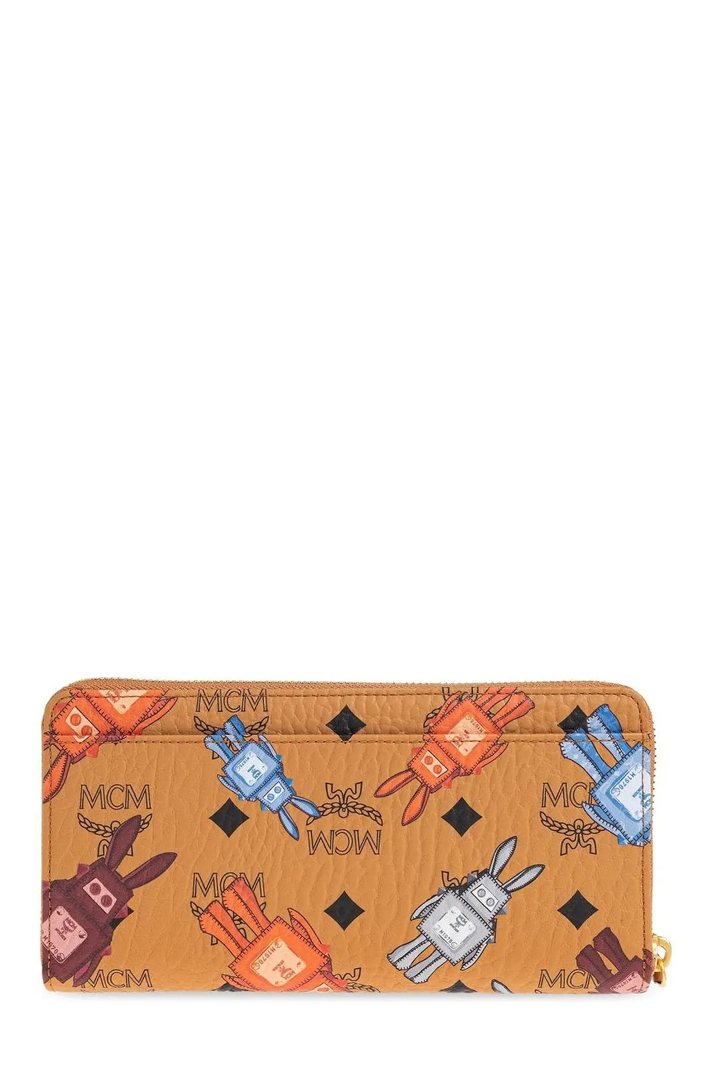 Mcm Zip-Up Continental Wallet