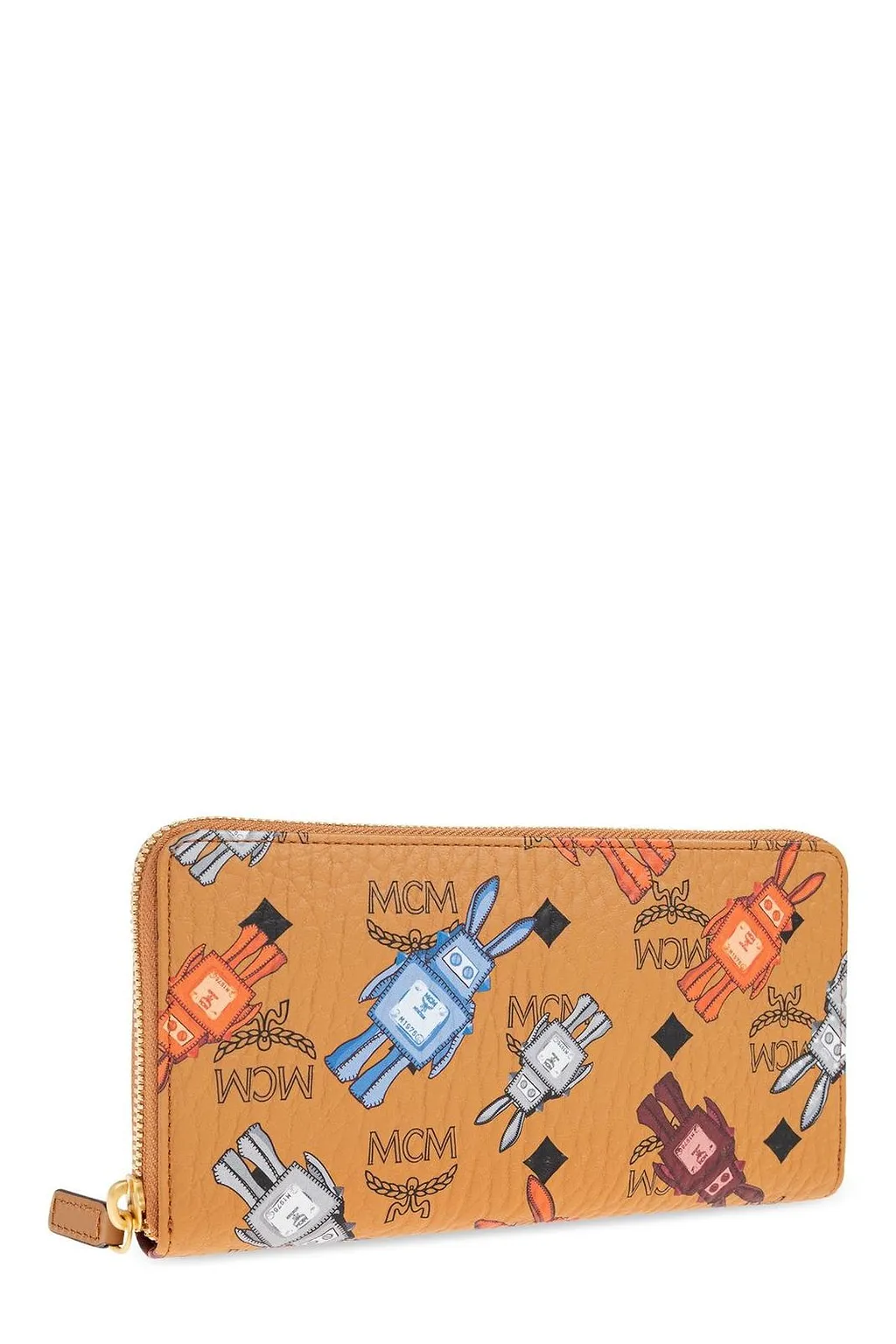 Mcm Zip-Up Continental Wallet
