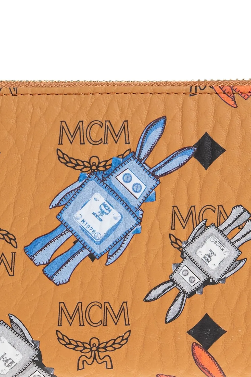 Mcm Zip-Up Continental Wallet