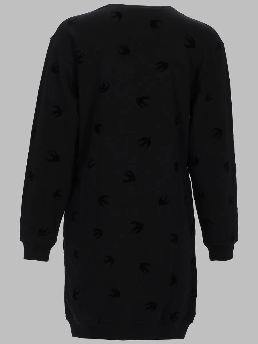Swallow Sweatshirt Dress
