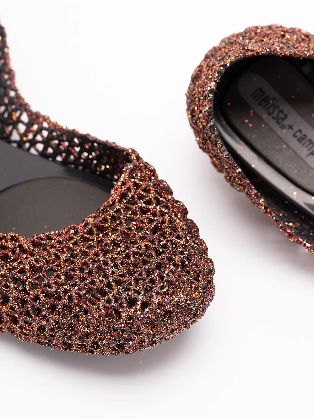Glitter Ballet Flats