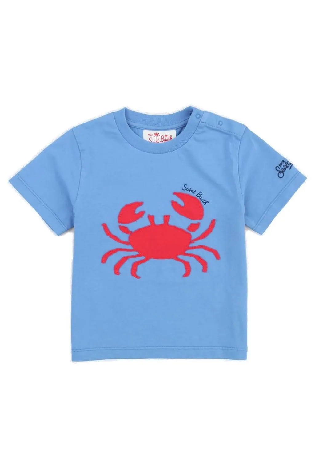 Mc2 Saint Barth Kids Denver Crab-Patch Crewneck T-Shirt