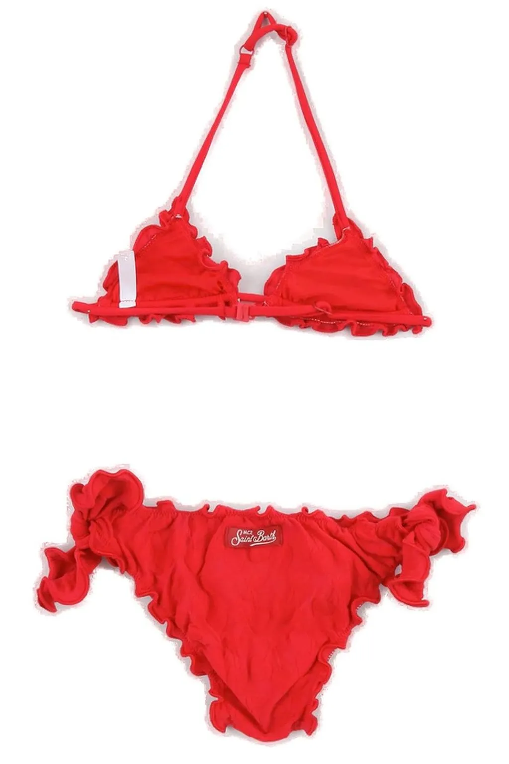 Mc2 Saint Barth Kids Ruffled Bikini Set