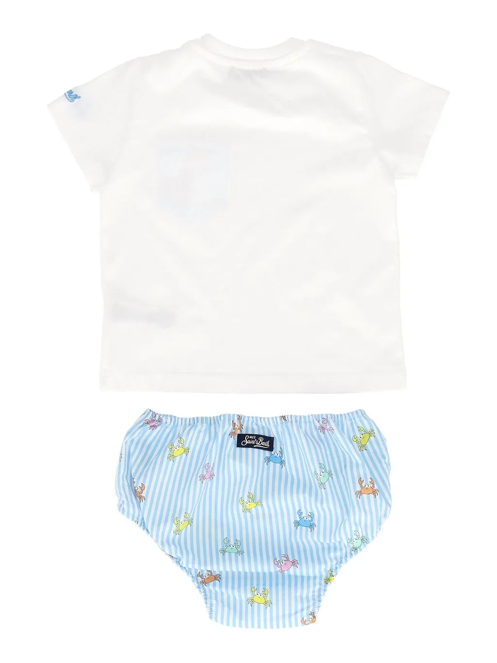 Mc2 Saint Barth Kids Samy Babygrow Set