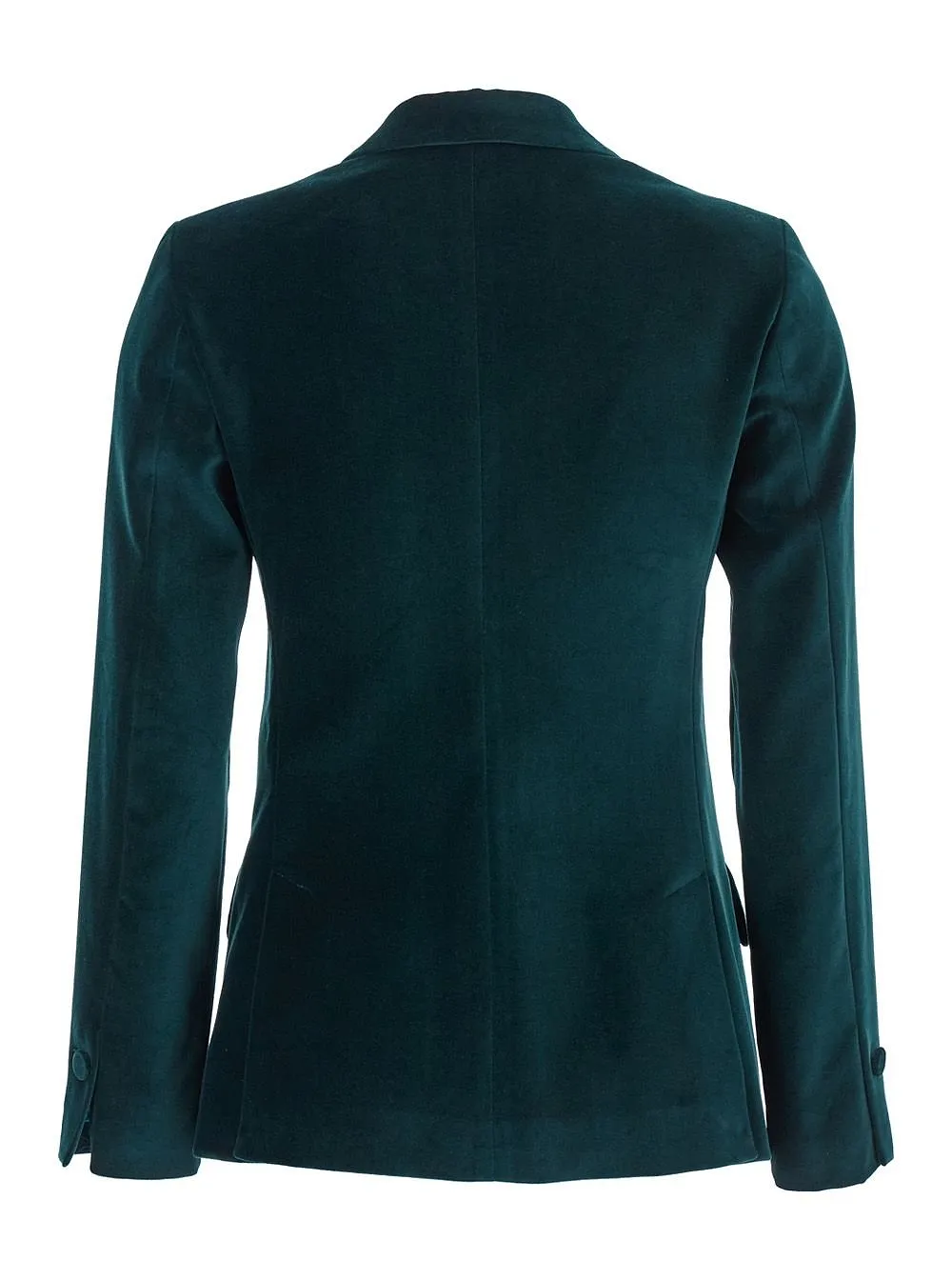 Merci Double-Breasted Velvet Jacket