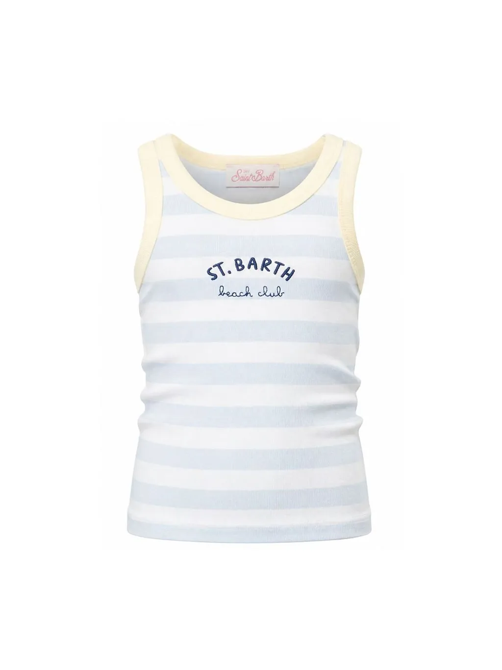 Striped Ribbed Tank Top