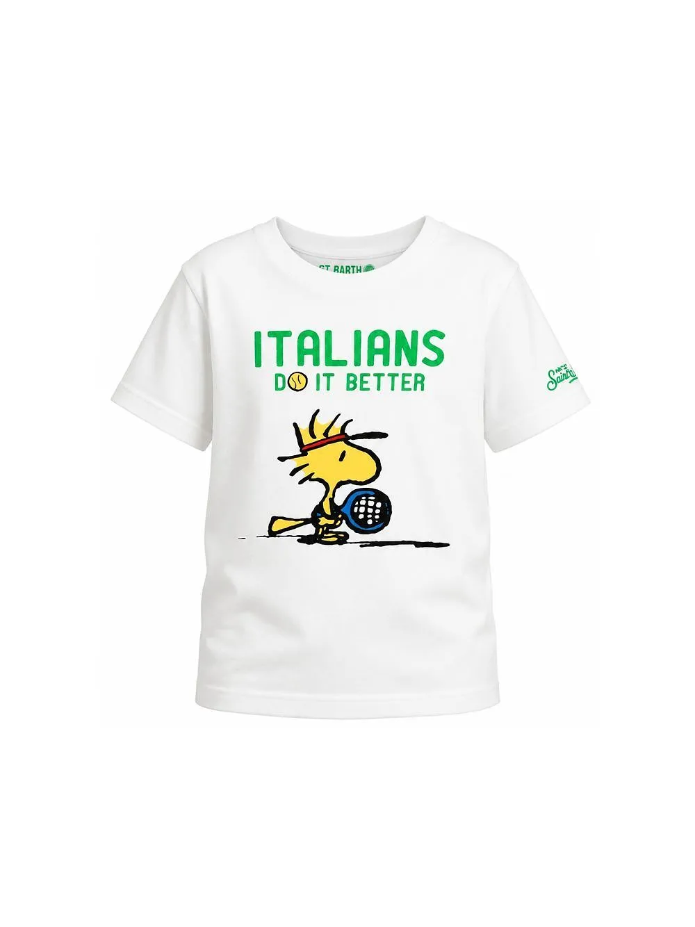 Mc2 Saint Barth Kids Graphic Printed Crewneck T-Shirt