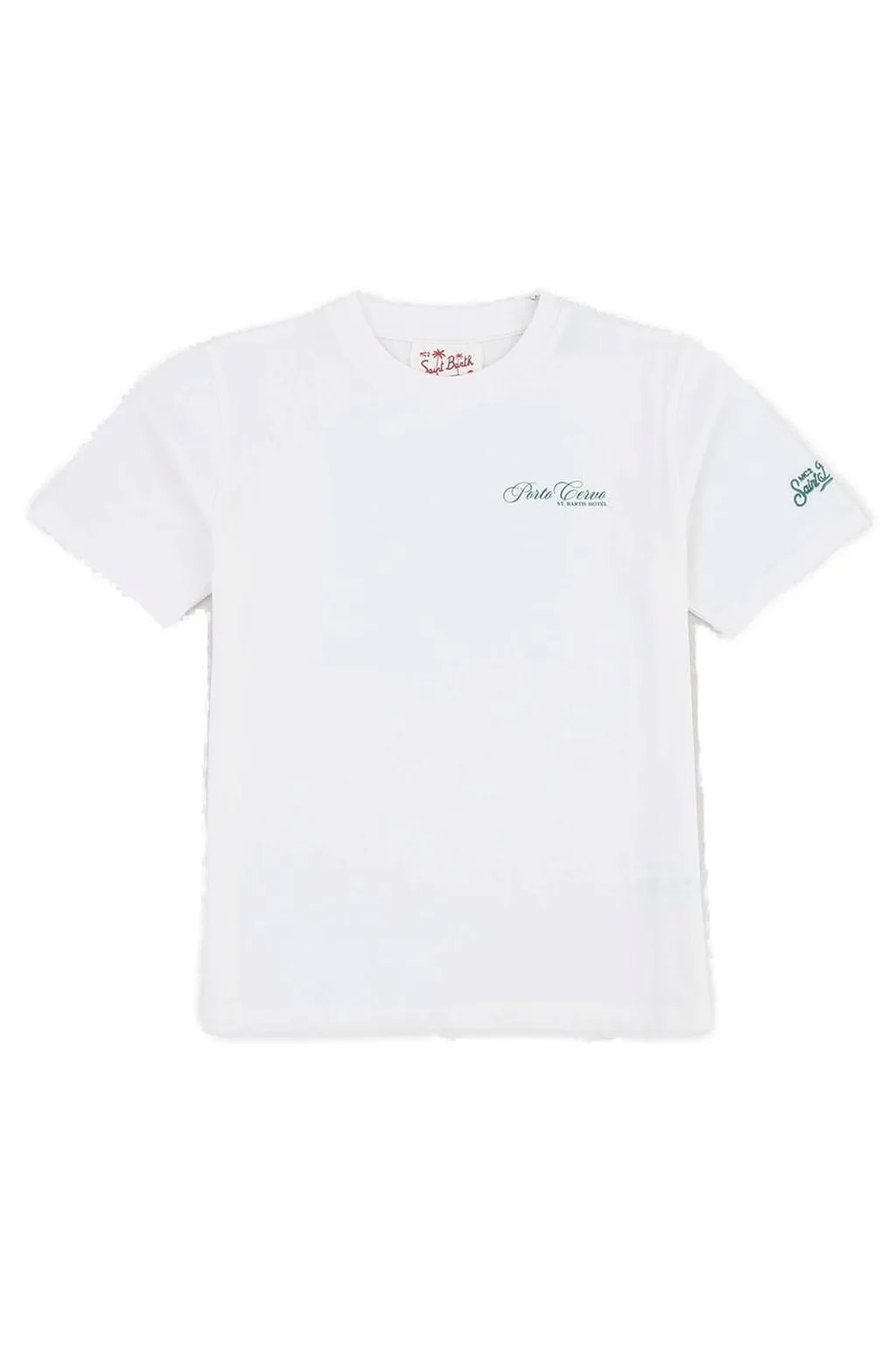 Mc2 Saint Barth Kids Graphic Printed Crewneck T-Shirt