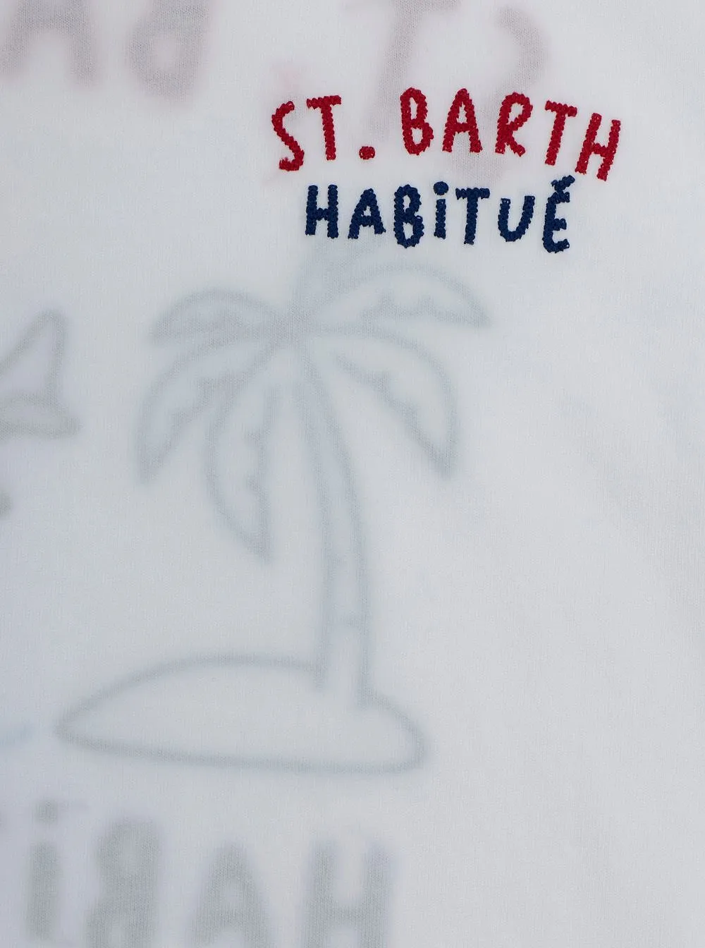 Mc2 Saint Barth Kids Summer Print T-Shirt