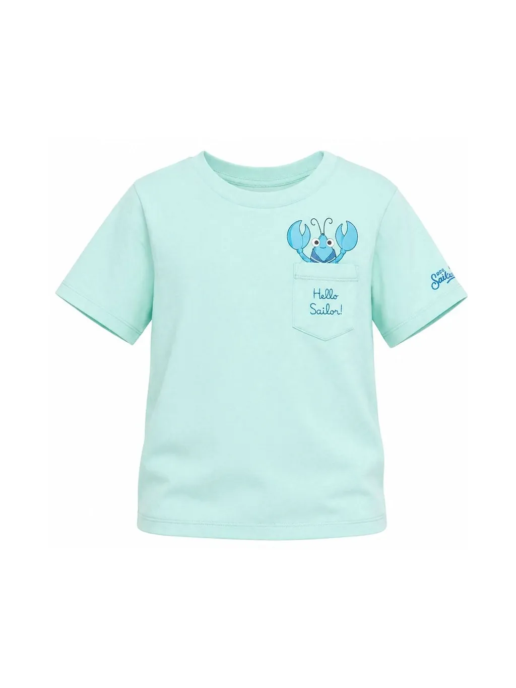 Mc2 Saint Barth Kids Graphic Printed Crewneck T-Shirt