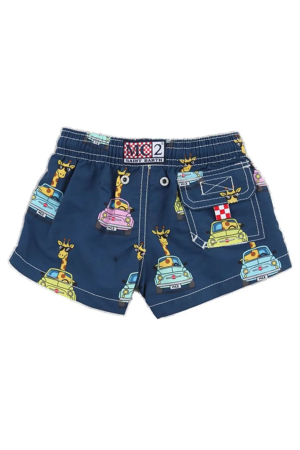 Mc2 Saint Barth Kids Graphic Printed Swim Shorts