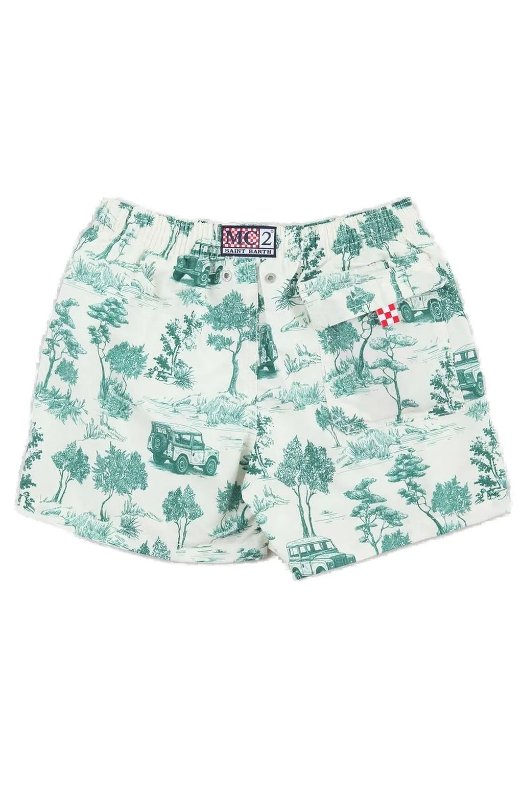 Graphic Printed Swim Shorts