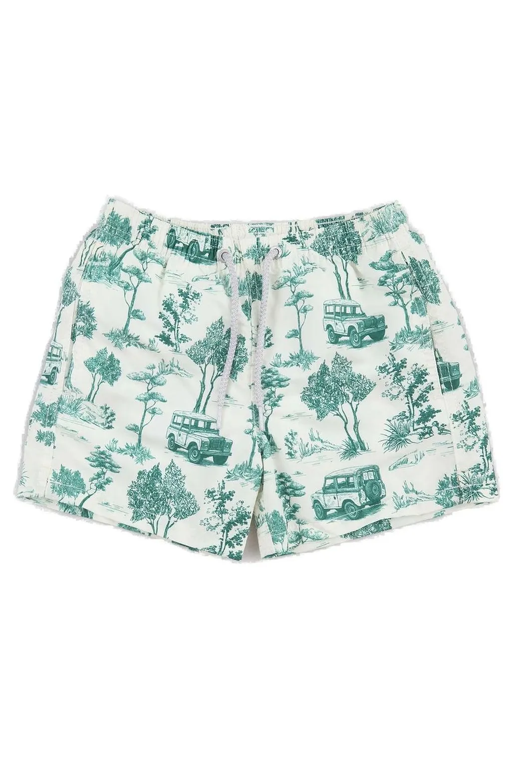 Graphic Printed Swim Shorts