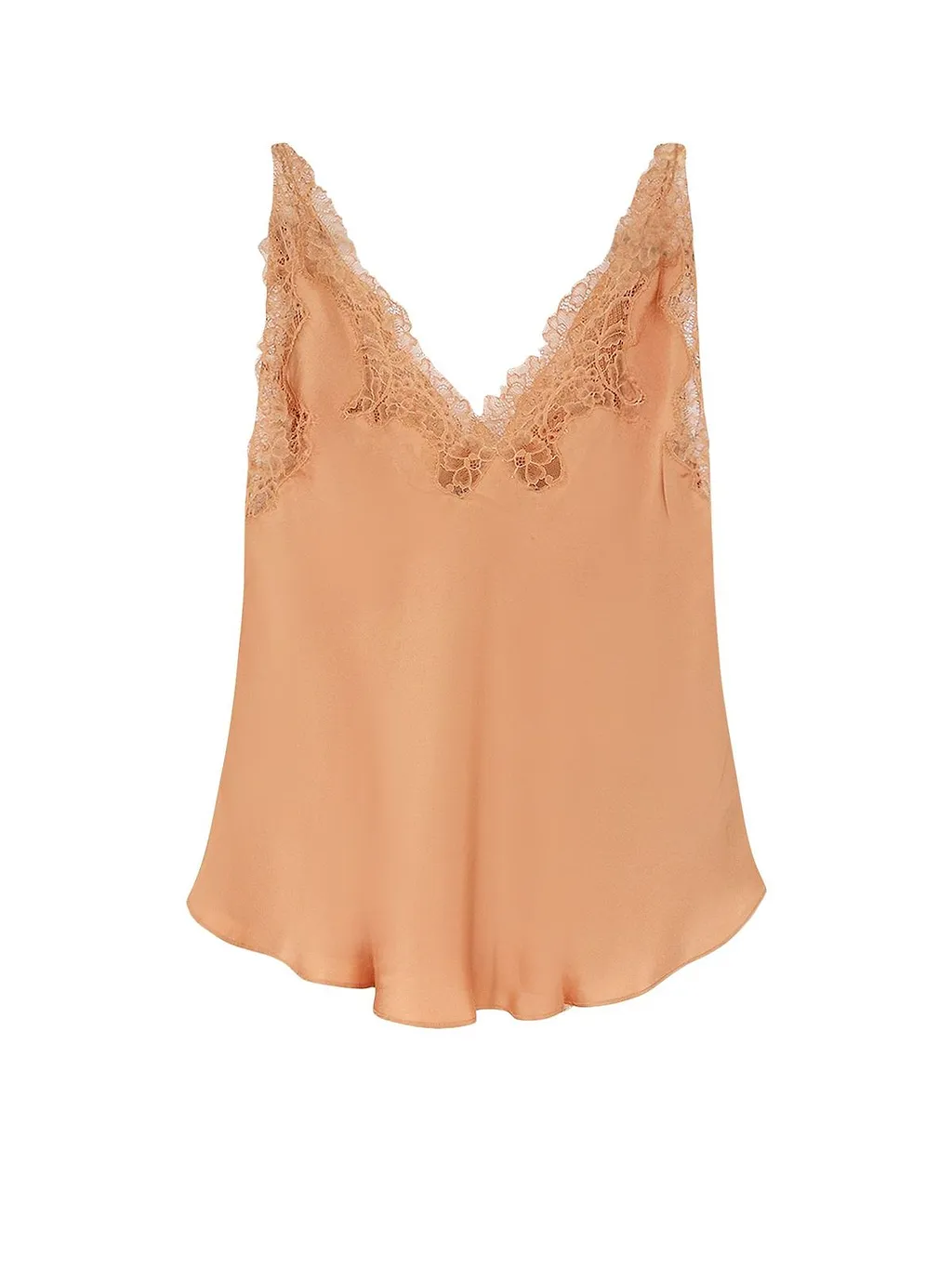 Mes Demoiselles Lace Trim Camisole Top