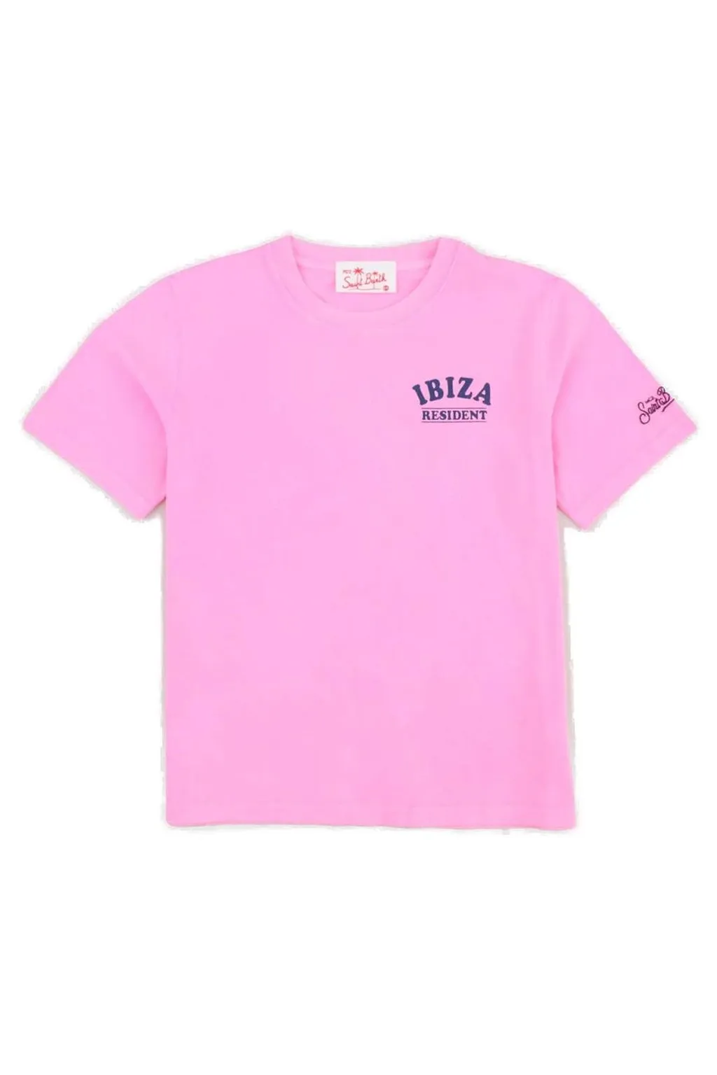 Mc2 Saint Barth Kids Ibiza Resident Printed Crewneck T-Shirt