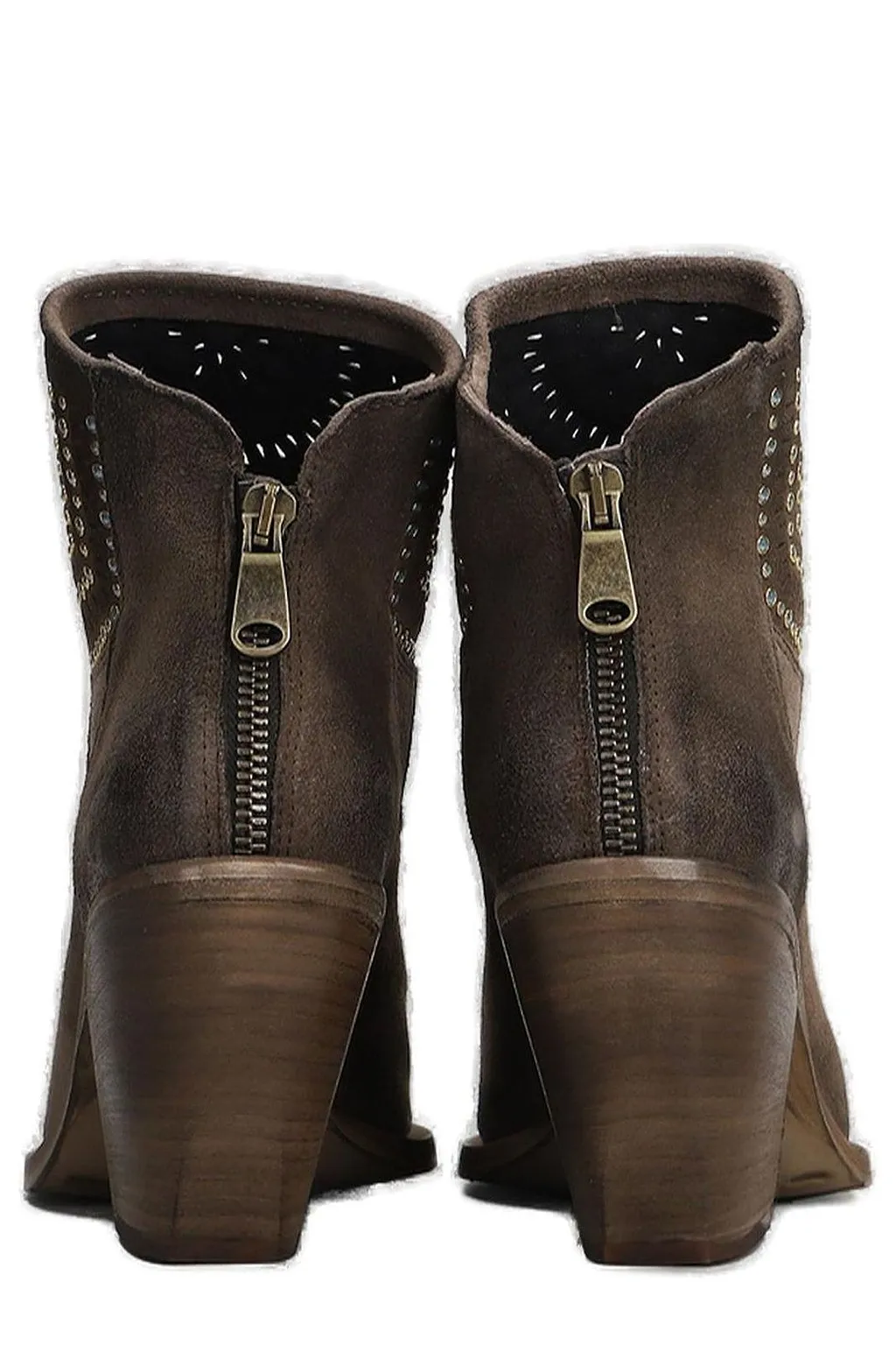 Metisse Embellished Ankle Boots