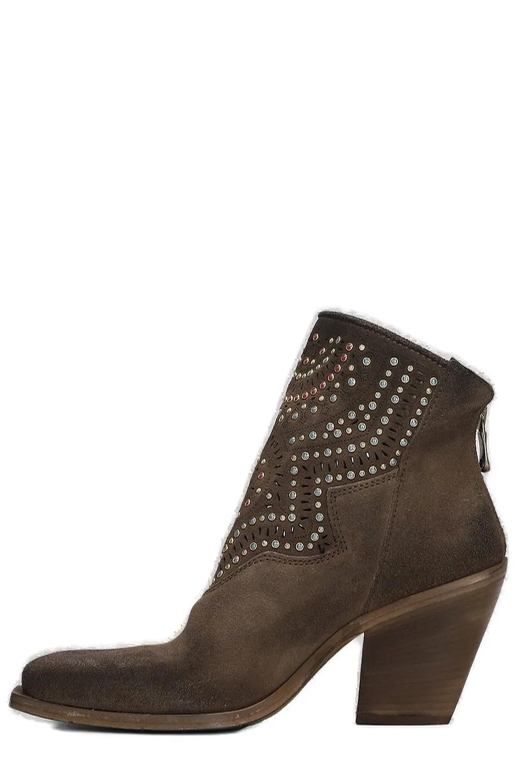 Metisse Embellished Ankle Boots