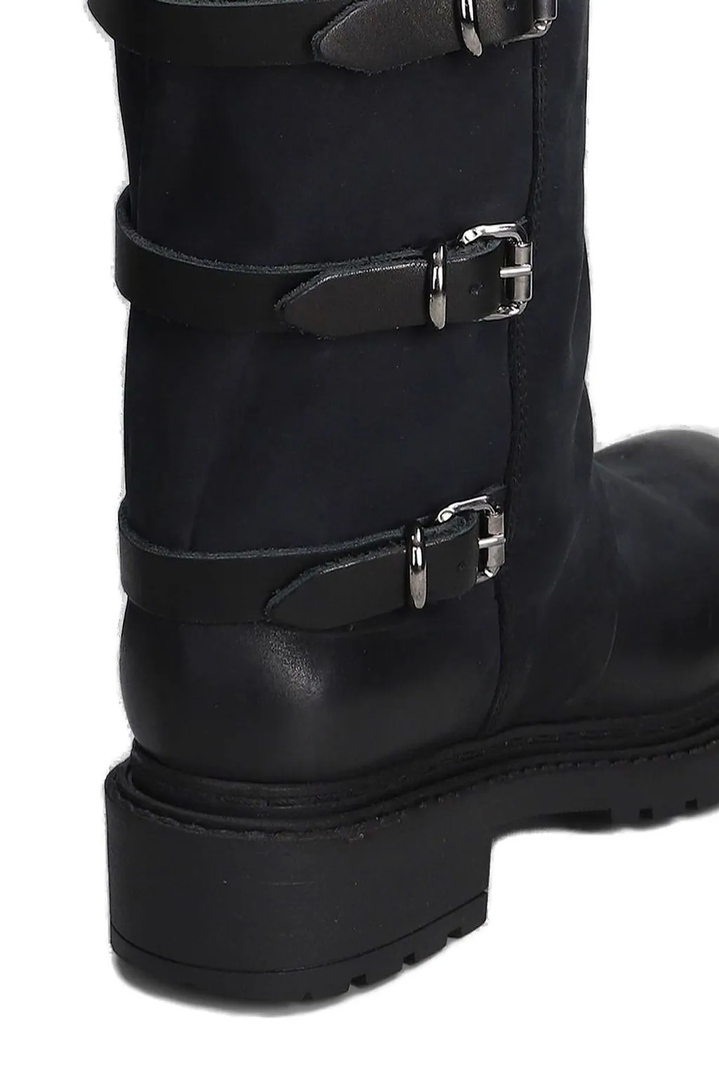 Metisse Buckled Biker Boots