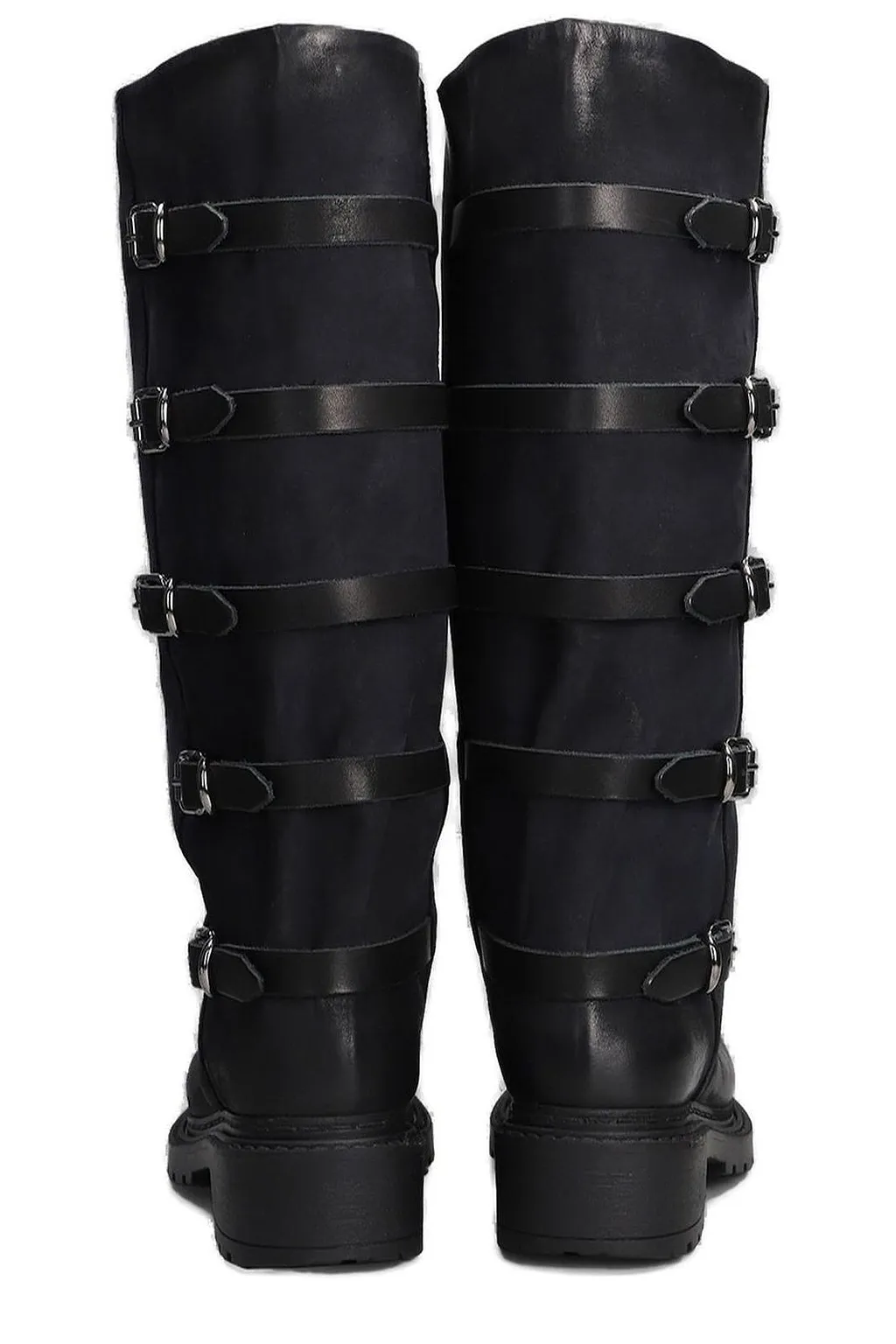 Metisse Buckled Biker Boots