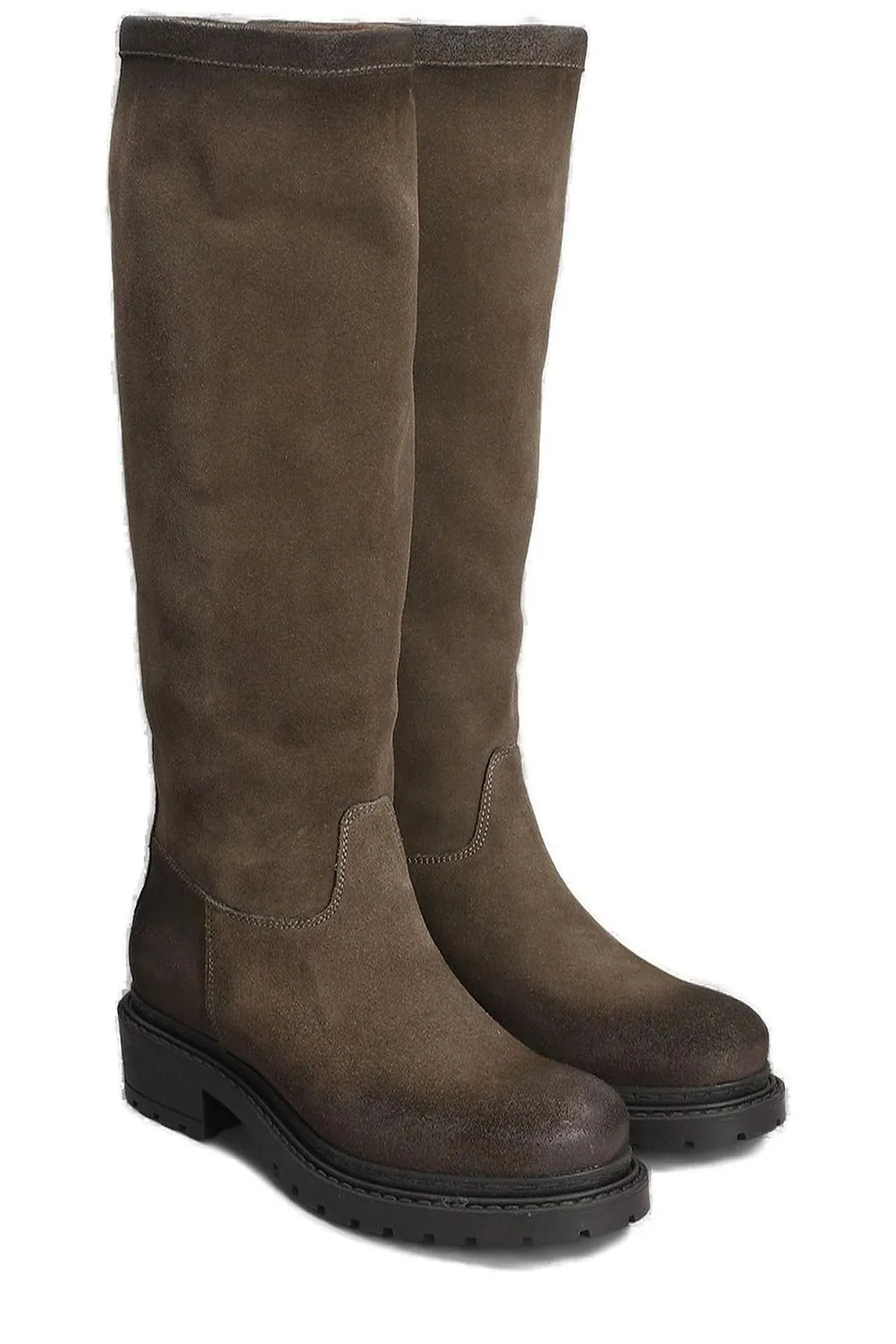 Metisse Knee-High Biker Boots