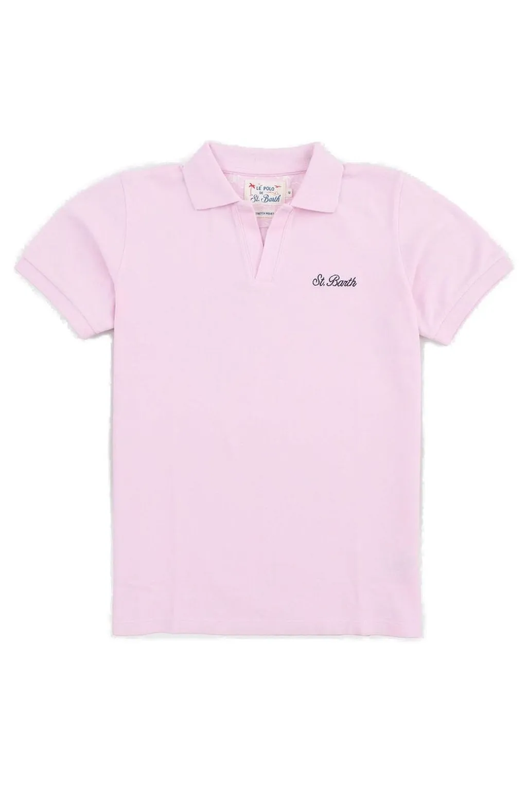 Mc2 Saint Barth Kids Logo Detailed Polo Shirt