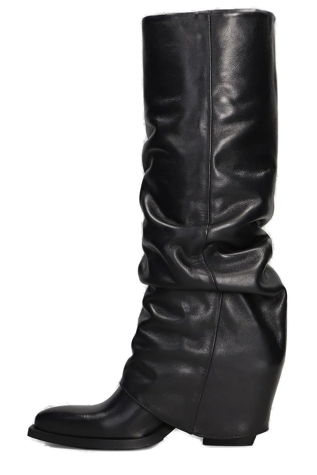 Metisse Slouchy Pointed-Toe Slip-On Boots