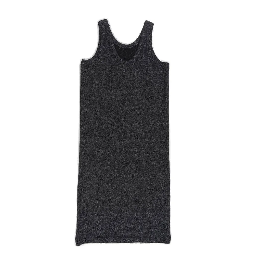 Logo Detailed Sleeveless Dress