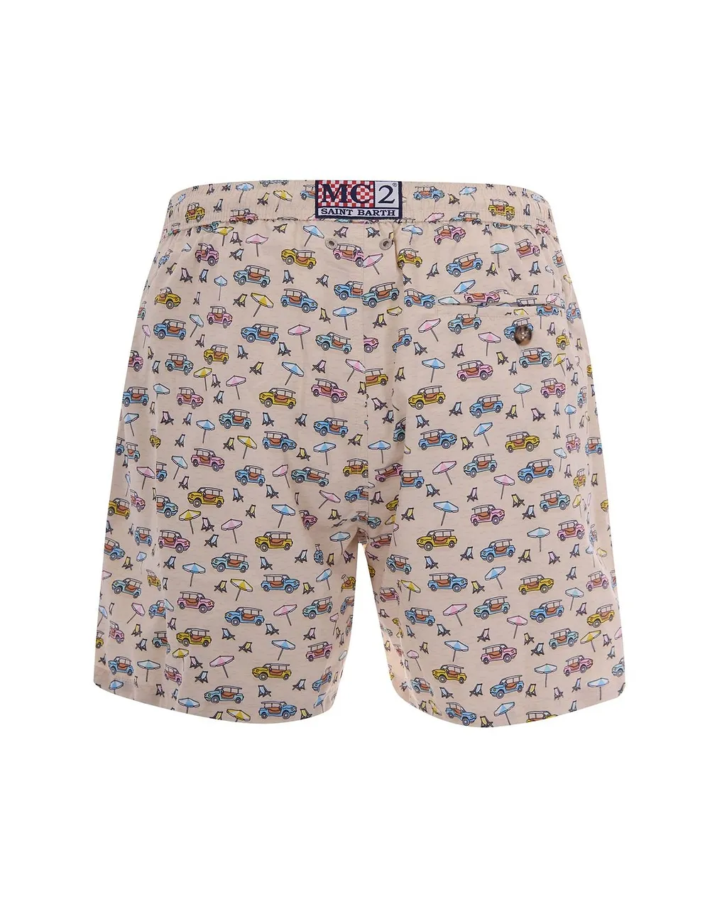 Mc2 Saint Barth Lighting Printed Swim Shorts