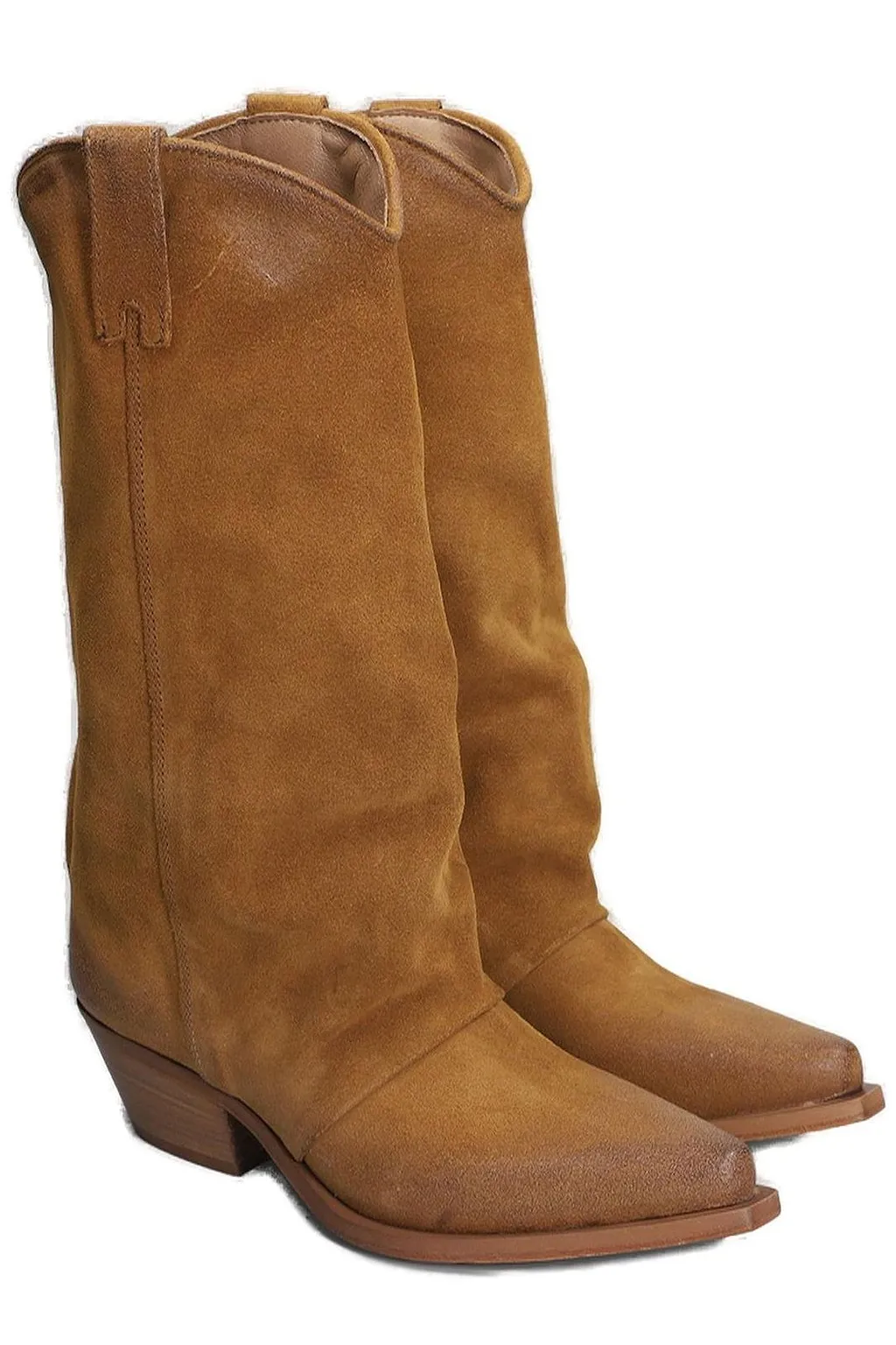 Metisse Texan Pointed Toe Boots