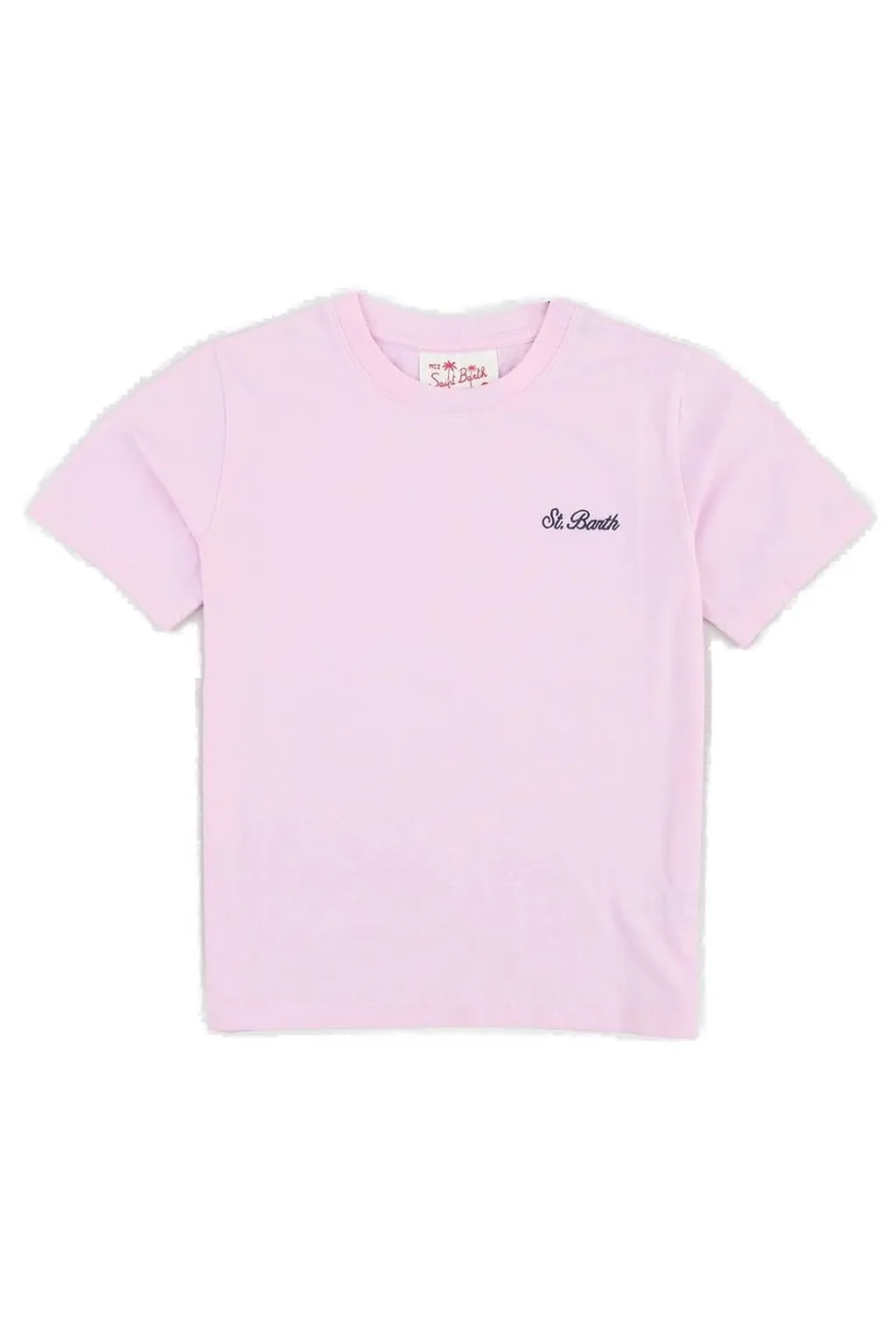 Logo Embroidered Crewneck T-Shirt