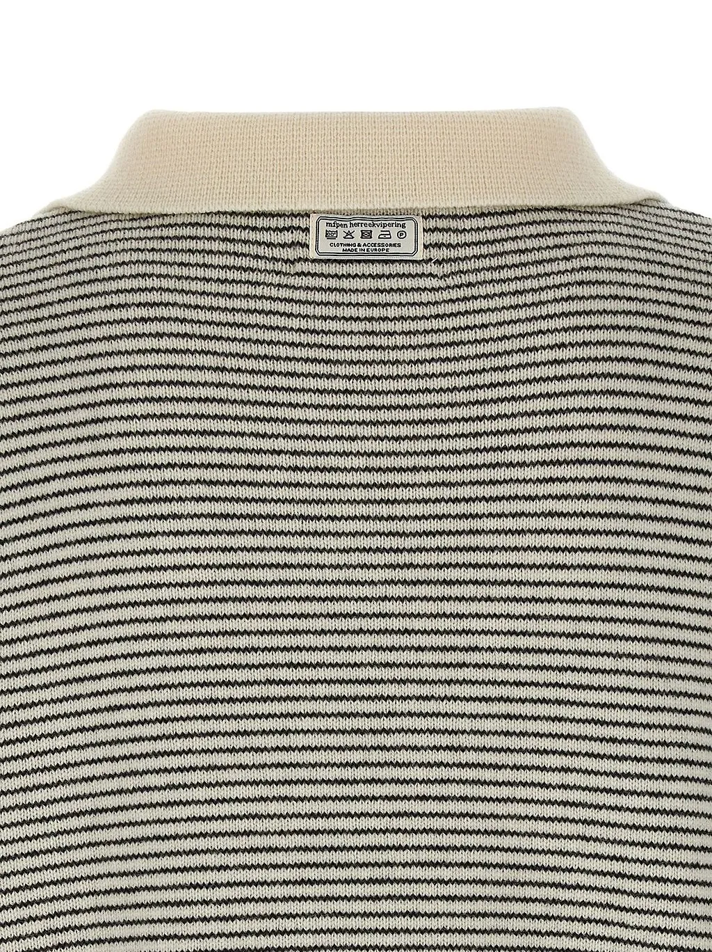 Mfpen Charming Striped Polo Sweater