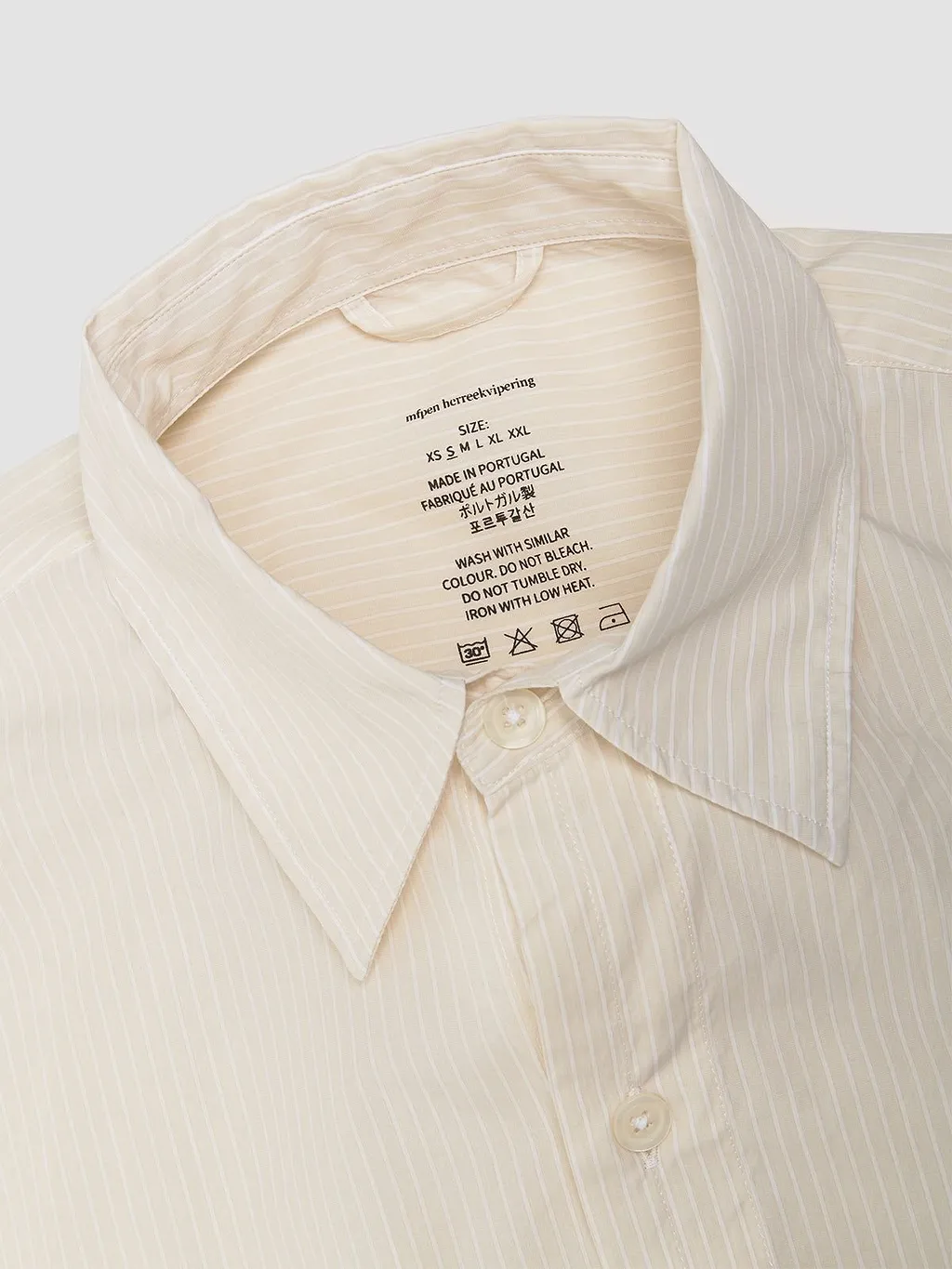 Mfpen Exact Cropped Boxy Shirt