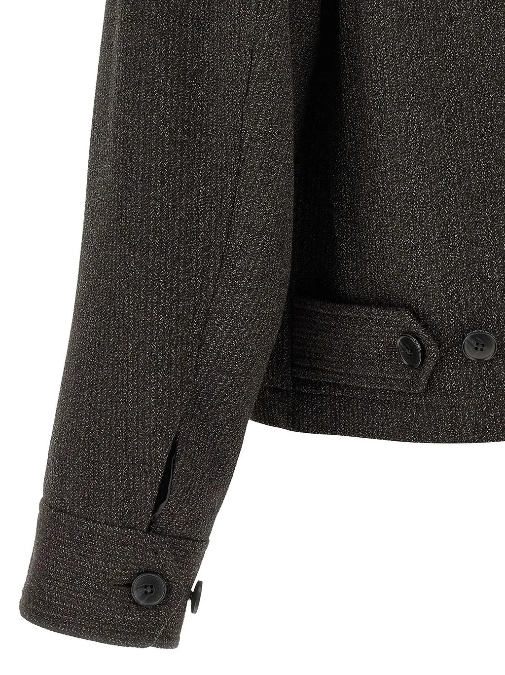 Mfpen Mail Striped Zip Jacket