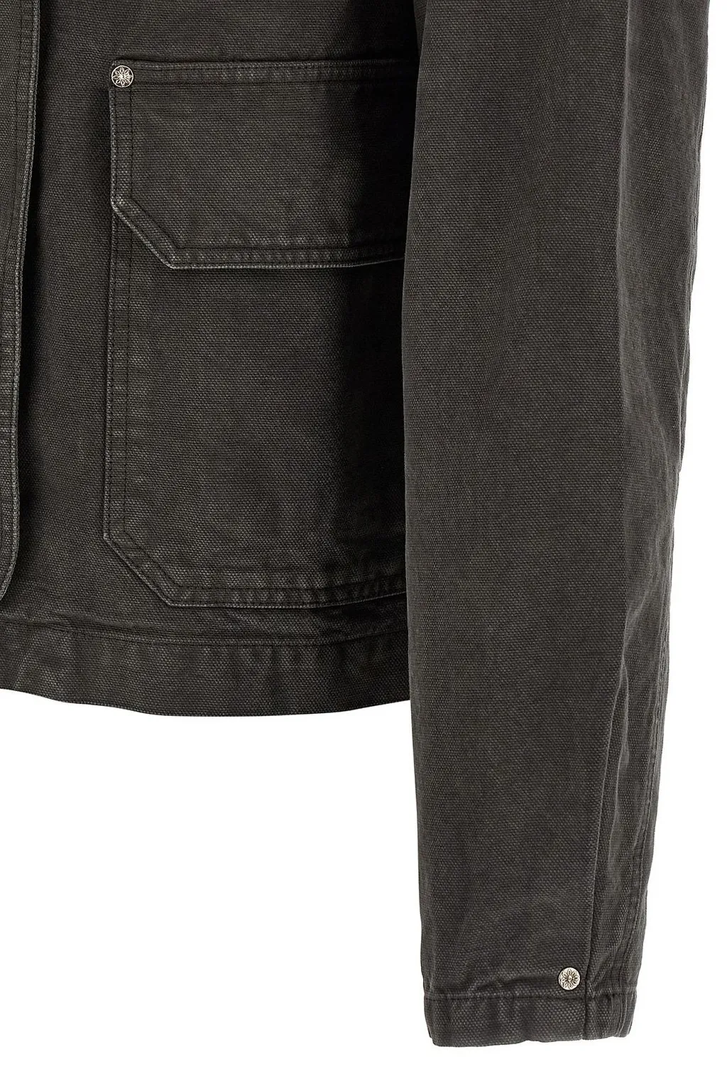 Mfpen Courier Cropped Canvas Jacket