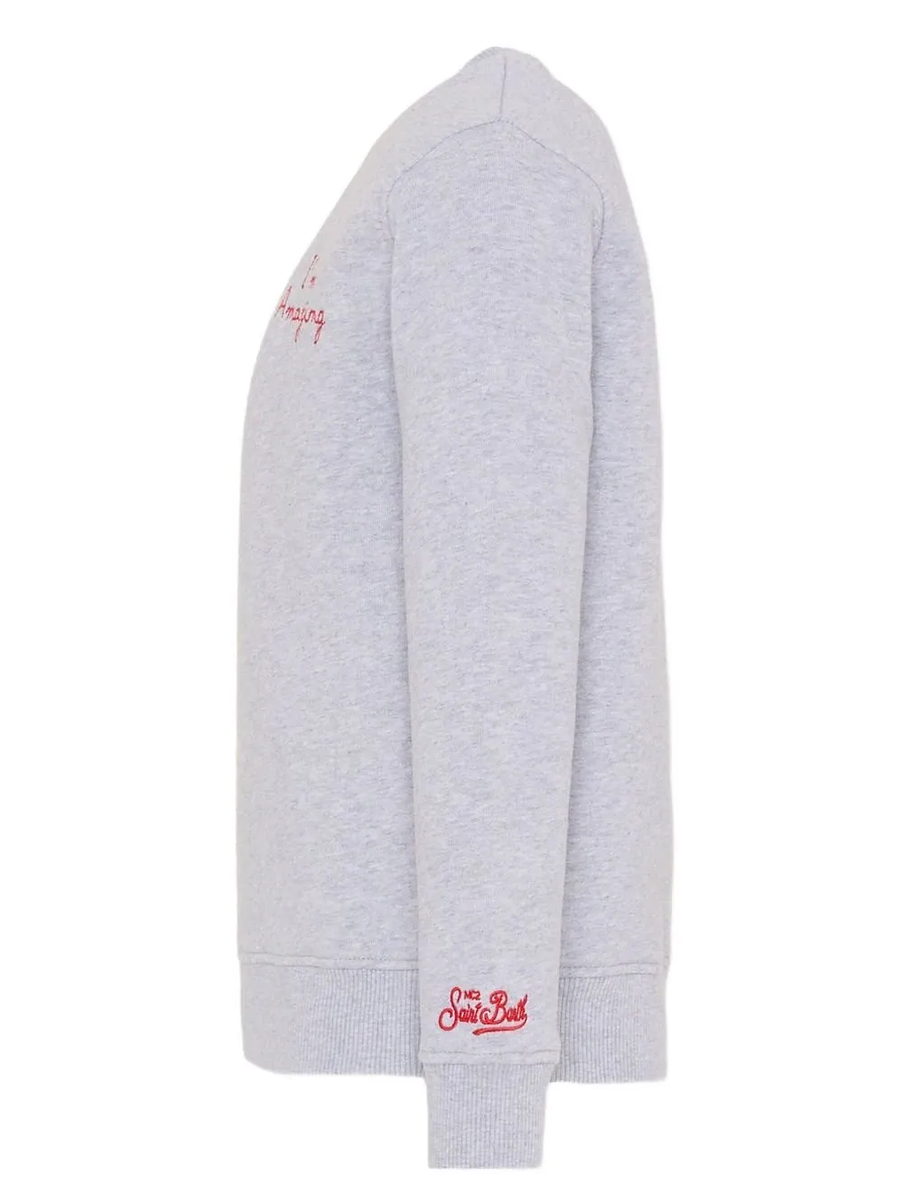 Mc2 Saint Barth Kids Long-Sleeved Crewneck Sweatshirt