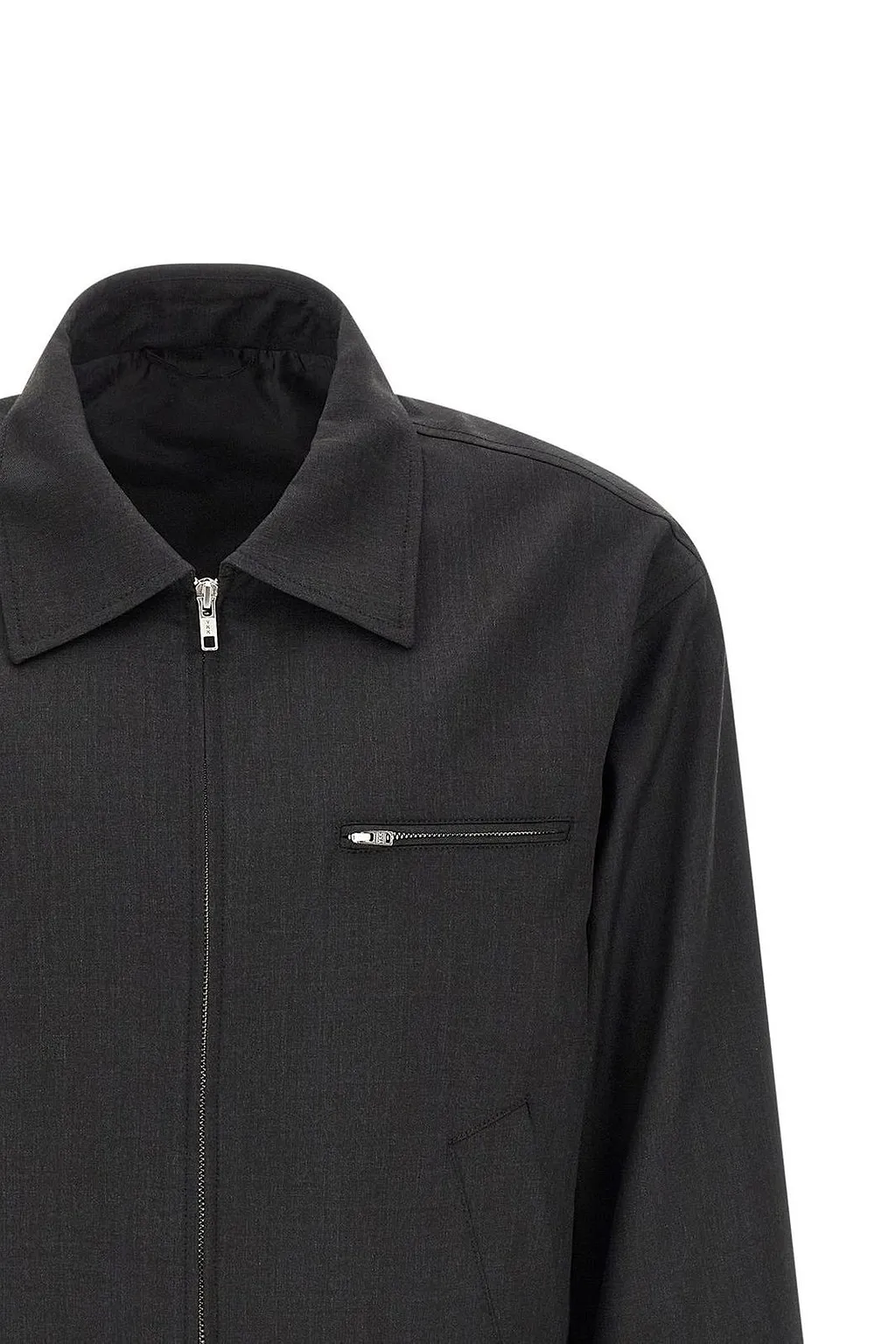 Mfpen Postal Boxy Wool Jacket