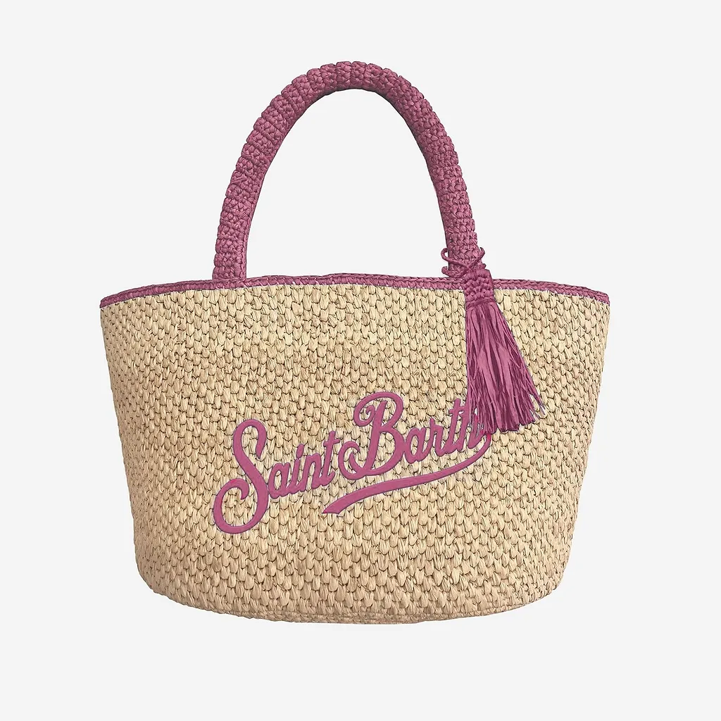 Marcy Logo Embroidered Tassel Handbag