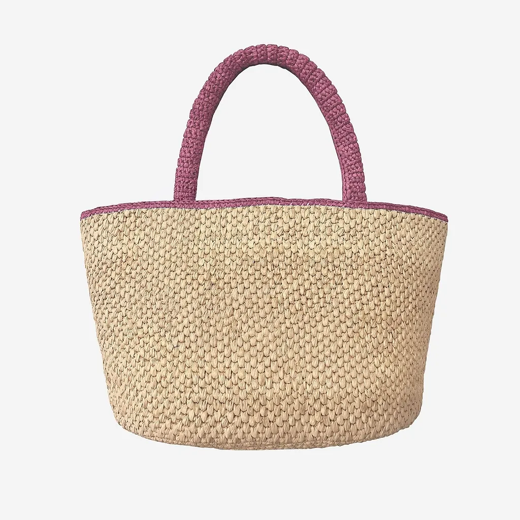 Marcy Logo Embroidered Tassel Handbag