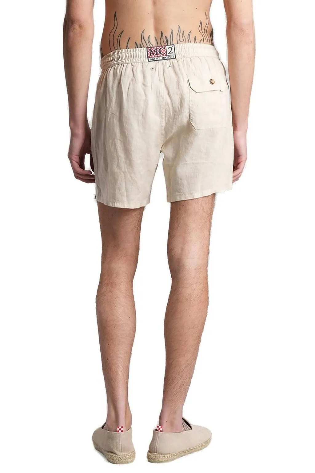 Mc2 Saint Barth Mid-Length Gustavia Swim Shorts