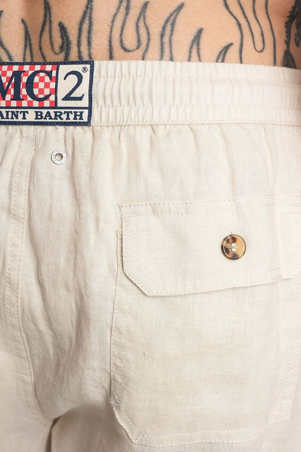 Mc2 Saint Barth Mid-Length Gustavia Swim Shorts
