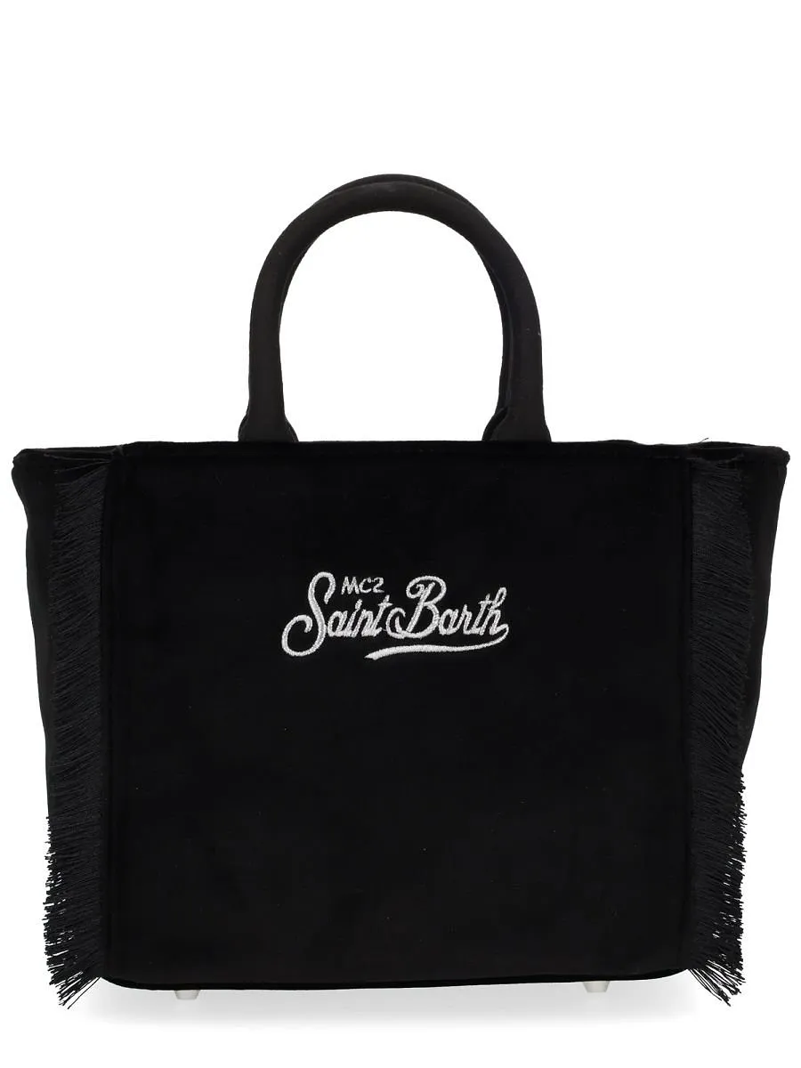 Mc2 Saint Barth Mini Velvet Tote Bag