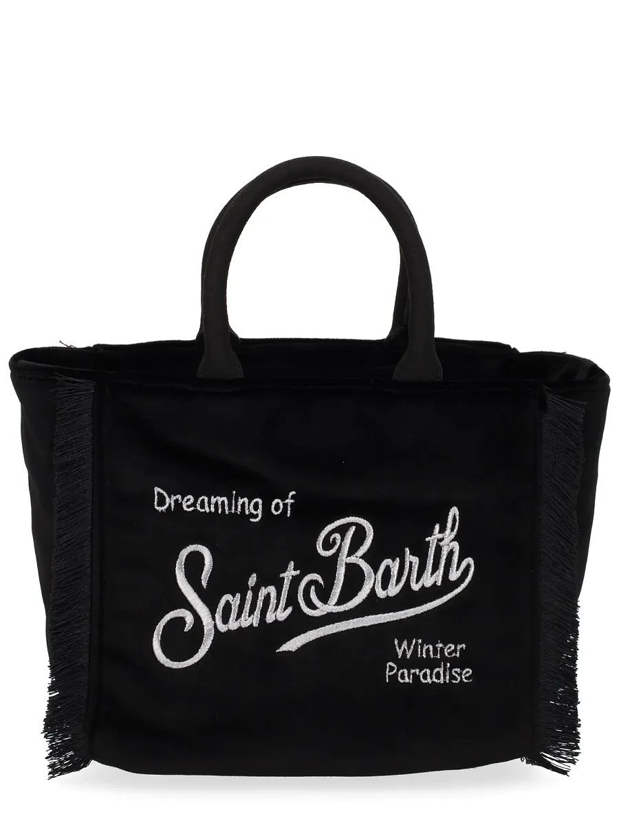 Mc2 Saint Barth Mini Velvet Tote Bag
